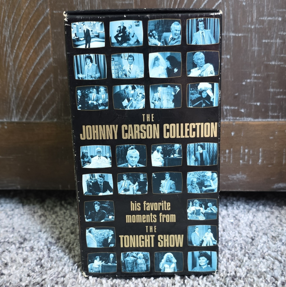 Buena Vista Home Video Johnny Carson Collection Favorite Moments VHS Box Set